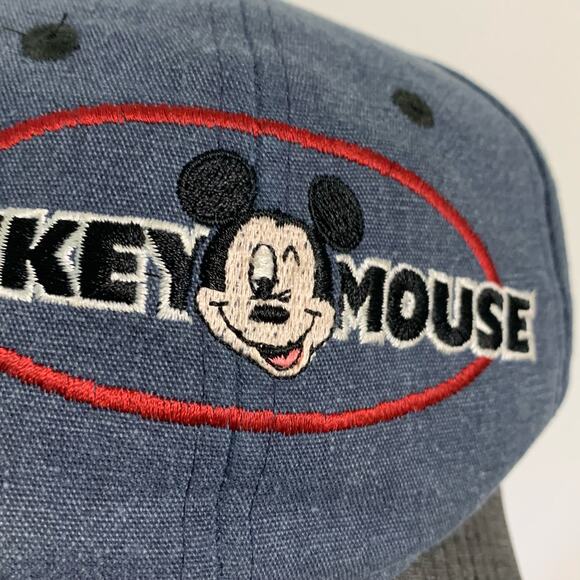 Disney Mickey Unlimited By Fresh Caps Vintage Cotton Embroidered Snapback Hat - Picture 2 of 7